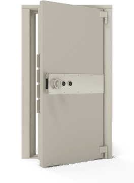 Secure Access Vault Door Design PNG