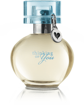 Elegant Perfume Bottle Thinking of You PNG
