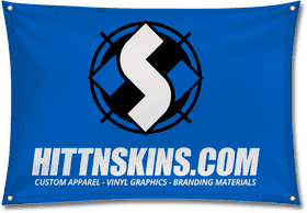 Custom Apparel and Branding Banner PNG