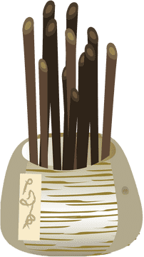 Tranquil Incense Sticks for Peaceful Moments PNG