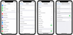 Auto Part Management and Settings Interface PNG