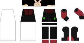 Lego Hero Outfit Design Template PNG