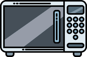 Modern Microwave Oven for Quick Heating PNG