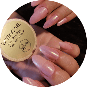 Shimmering Nail Polish Elegance PNG