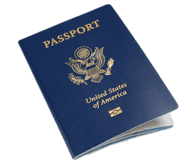 United States Passport Gateway to the World PNG