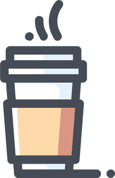 Coffee on the Go Savor Every Sip PNG