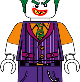 Lego Joker The Mischievous Villain of Bricks PNG