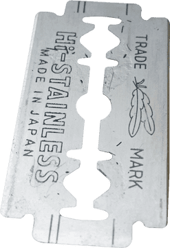 Hi-Stainless Precision Razor Blade PNG