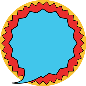 Superhero in a Bold Comic Style PNG