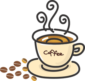 Warm and Inviting Espresso Cup Delight PNG