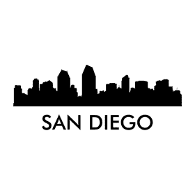 Evening Glow over the City Skyline PNG