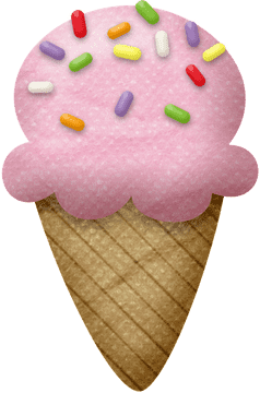 Sweet Sprinkles Ice Cream Delight PNG