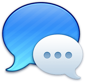 Modern GP Icon for Messaging Applications PNG