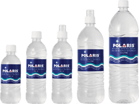 Refreshing Polaris Spring Water Bottle Collection PNG