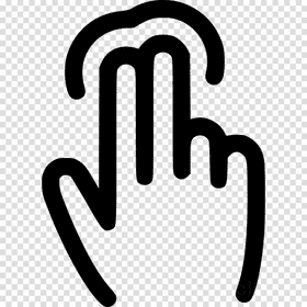 Interactive Cursor Gesture Icon PNG