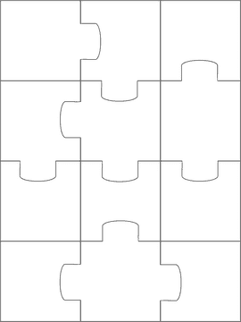 Intricate Jigsaw Puzzle A Piece of Art PNG