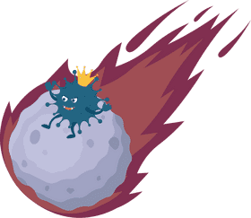 Coronavirus Comet The Viral Outbreak Rush PNG