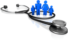 Family Care Doctor Health for Every Generation PNG