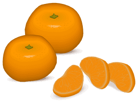 Tangerine Delight A Juicy Citrus Treat PNG