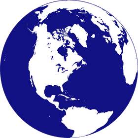 Earth's Blue Embrace A Global Perspective PNG