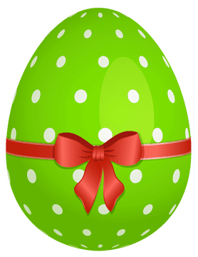 Easter Delight The Festive Green Egg PNG