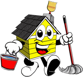 Cheerful Clean Tool for a Sparkling Home PNG