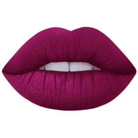 Vibrant Berry Lipstick Elegance PNG