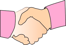 Handshake of Trust and Agreement PNG
