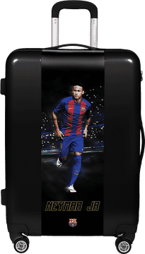 Fidget Spinner Fanatic Neymar Edition Suitcase PNG