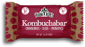 Delicious Kombucha Bottle with Probiotics and Berries PNG