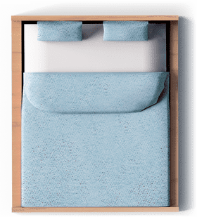 Cozy Bedding Set for Home Appliance Comfort PNG