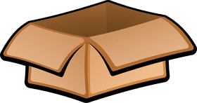 Empty Cardboard Box Ready for Adventure PNG