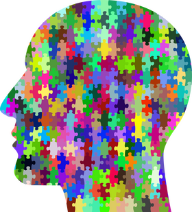 Colorful Mind The Crossword Puzzle Mosaic PNG