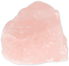 Radiant Rose Quartz Crystal Elegance PNG