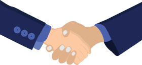 Unity through a Firm Handshake PNG