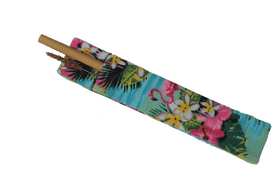 Tropical Incense Holder with Decorative Sleeve PNG