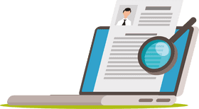 CV Review Process for Job Applications PNG