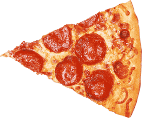Citrus Slice Pizza Delight PNG