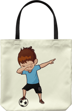 Playful Grocery Tote for Active Kids PNG