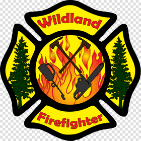 Wildland Firefighter Heroes in Action PNG