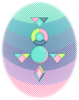 Celestial Patterns of the Mystic Gem PNG