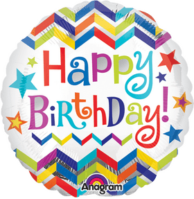 Colorful Celebration Happy Birthday Wishes! PNG