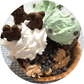 Delightful Ice Cream Sundae Surprise PNG