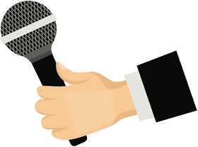 Handheld Microphone for Engaging Performances PNG