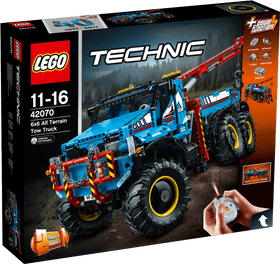 LEGO Technic All-Terrain Tow Truck Adventure PNG