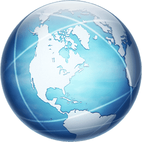 Globe of Connectivity and Exploration PNG