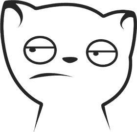 Sassy Cat with Attitude PNG