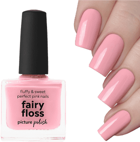 Fairy Floss Nail Polish - Fluffy Pink Perfection PNG