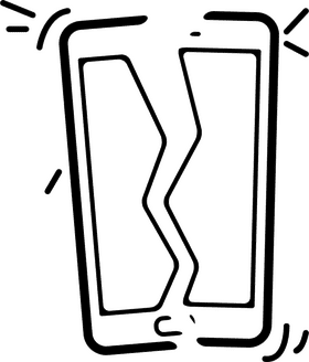 Reflections of Chaos Broken Glass Fragments PNG