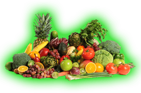 Vitamin-Packed Bounty of Fresh Produce PNG